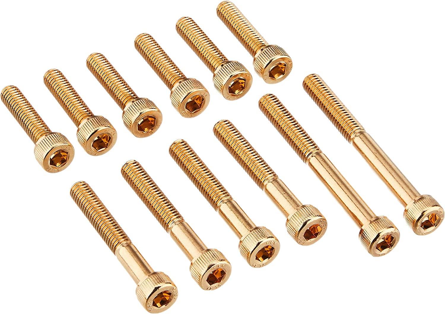 C.F.POSH Creative Factory Posh (CF POSH) Clutch Cover Screw Set 24K Gold Plated Stainless Steel GPZ900R/1000RX/ZX-10/ZZR1100/ZRX1100/1200 485803 золотий
C.F.POSH Creative Factory Posh (CF POSH) Clutch Cover Screw Set 24K Gold Plated Stainless Steel GPZ900R/1000RX/ZX-10/ZZR1100/ZRX1100/1200 485803 золотий