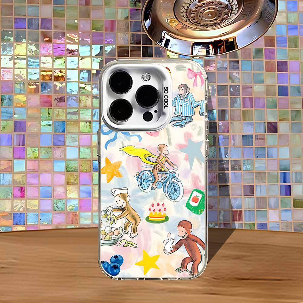 Mokey C-Curious G-George Phone Case For iPhone 16,15,14,13,12,11,Pro,XS,Max,Plus,Mini,SE4,E White Matte Shockproof Cover iPhone12PROMAX
Mokey C-Curious G-George Phone Case For iPhone 16,15,14,13,12,11,Pro,XS,Max,Plus,Mini,SE4,E White Matte Shockproof Cover iPhone12PROMAX
