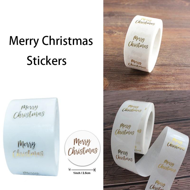 500pcs Round Transparent Merry Christmas Stickers - Sealing Stickers for Box Packaging and Stationery
500pcs Round Transparent Merry Christmas Stickers - Sealing Stickers for Box Packaging and Stationery