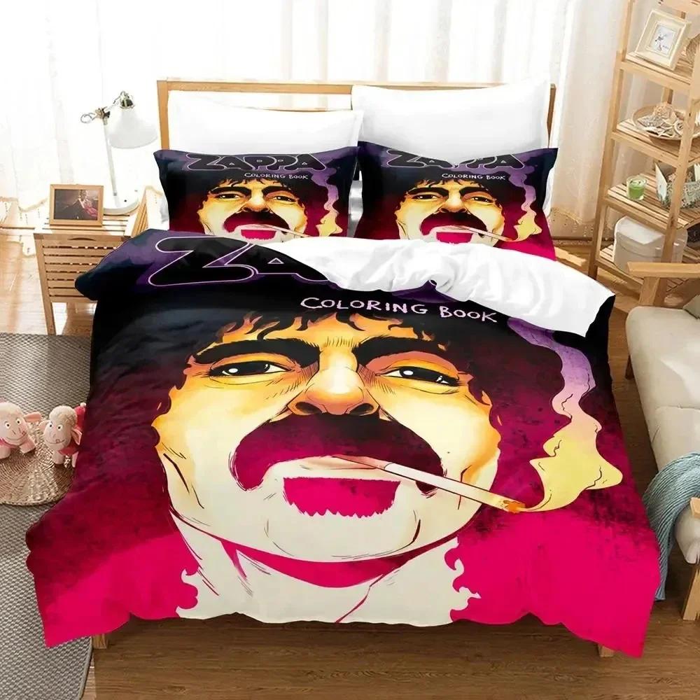 Frank Zappa Boys Bedroom Bedspread Single Twin Full Queen King Size Aldult 3D Bedding Set 2024 Quilt Cover Pillowcase 70x133cm
Frank Zappa Boys Bedroom Bedspread Single Twin Full Queen King Size Aldult 3D Bedding Set 2024 Quilt Cover Pillowcase 70x133cm