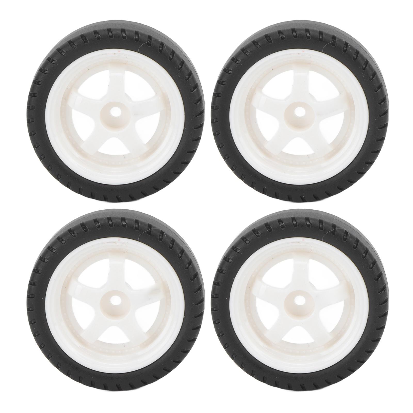 4Pcs RC Car Tire Plastic Hub Rubber Wheel 3.3cm Diameter 1.2cm Width Accessory Set Kit for AE86
4Pcs RC Car Tire Plastic Hub Rubber Wheel 3.3cm Diameter 1.2cm Width Accessory Set Kit for AE86
