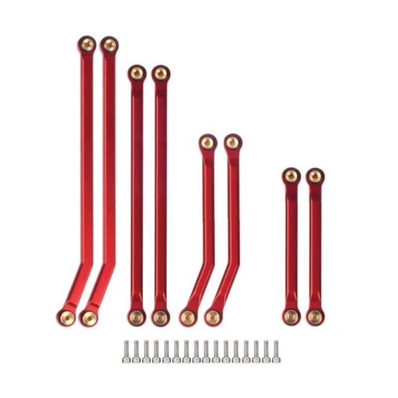 Chassis Linkage System Link Set of 8 For 1/24 Scale Remote Control Crawlers Improves Stable Climbing Performances червоний
Chassis Linkage System Link Set of 8 For 1/24 Scale Remote Control Crawlers Improves Stable Climbing Performances червоний