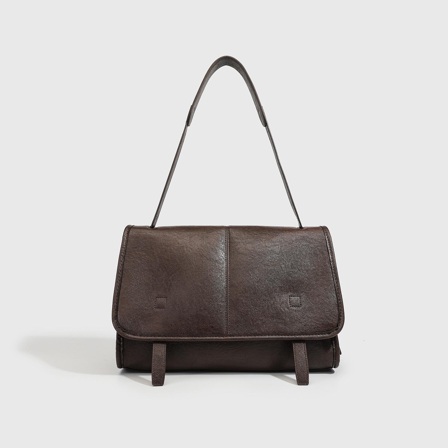 New stylish commuter shoulder bag, niche retro messenger bag, high-end large-capacity crossbody tote bag for women 36*14*24CM кофейный
New stylish commuter shoulder bag, niche retro messenger bag, high-end large-capacity crossbody tote bag for women 36*14*24CM кофейный