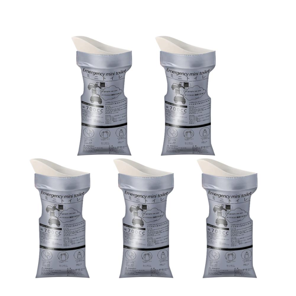 50-5PCS Outdoor Emergency Urine Bags 700ml Disposable Travel Mobile Toilet Portable Urinal Bag for Male Female Baby Vomiting Bag
50-5PCS Outdoor Emergency Urine Bags 700ml Disposable Travel Mobile Toilet Portable Urinal Bag for Male Female Baby Vomiting Bag