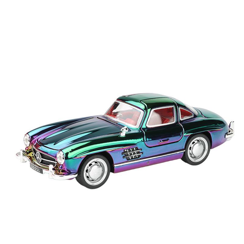 1/32 Benzs 300SL Металева модель автомобіля Diecasts Металевий Класичний Гальванічне покриття Транспортні засоби Модель автомобіля Симуляція Звуку та Світла Подарунки для Дітей
1/32 Benzs 300SL Металева модель автомобіля Diecasts Металевий Класичний Гальванічне покриття Транспортні засоби Модель автомобіля Симуляція Звуку та Світла Подарунки для Дітей