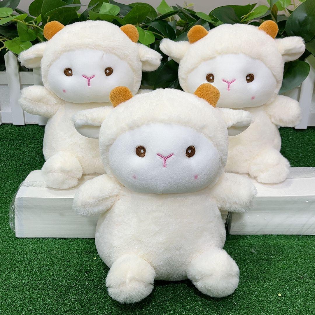 Popular lamb plush toy cute polk lamb doll doll gift gift wedding throwing doll 23Cm
Popular lamb plush toy cute polk lamb doll doll gift gift wedding throwing doll 23Cm