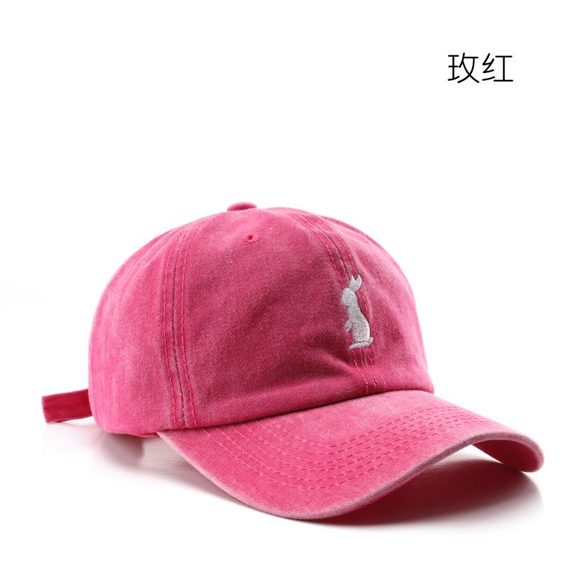 Hat autumn and winter washed embroidery cap outdoor travel sun protection sun shade baseball cap рожевий червоний колір
Hat autumn and winter washed embroidery cap outdoor travel sun protection sun shade baseball cap рожевий червоний колір