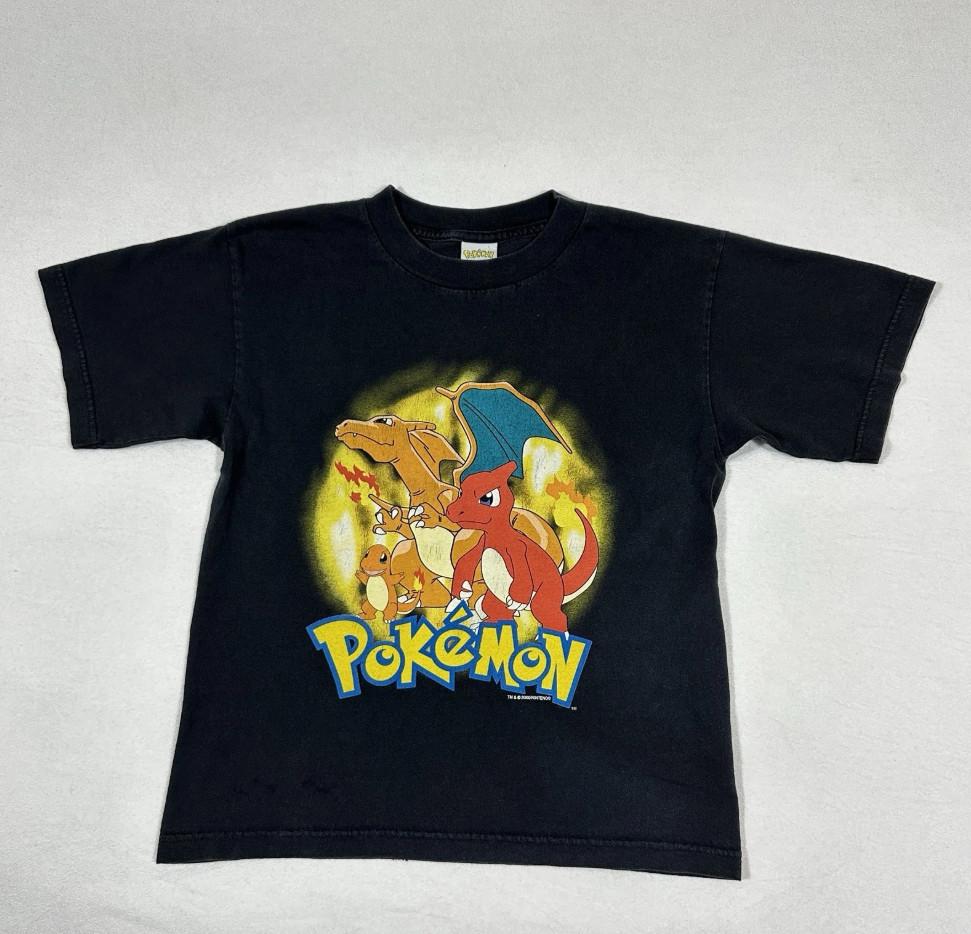 Vintage Nintendo Pokémon Charizard Graphic Black T-shirt 2000 Y2K Tee 4XL
Vintage Nintendo Pokémon Charizard Graphic Black T-shirt 2000 Y2K Tee 4XL