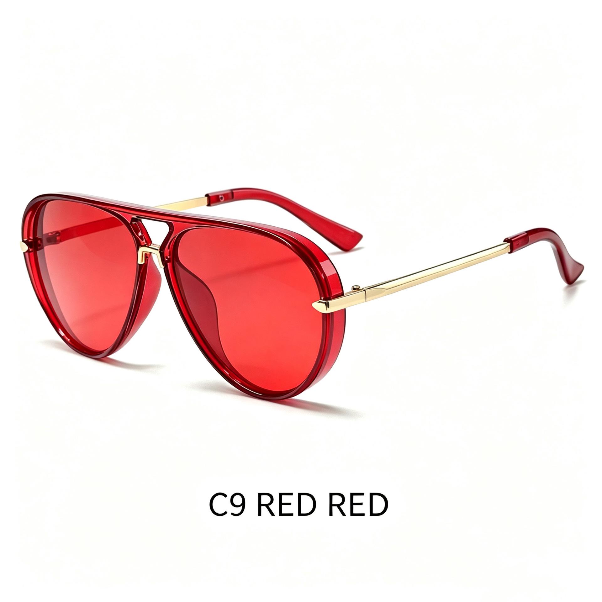 Trendy Large Frame Frog Shape Sunglasses - New European & American Style
Trendy Large Frame Frog Shape Sunglasses - New European & American Style