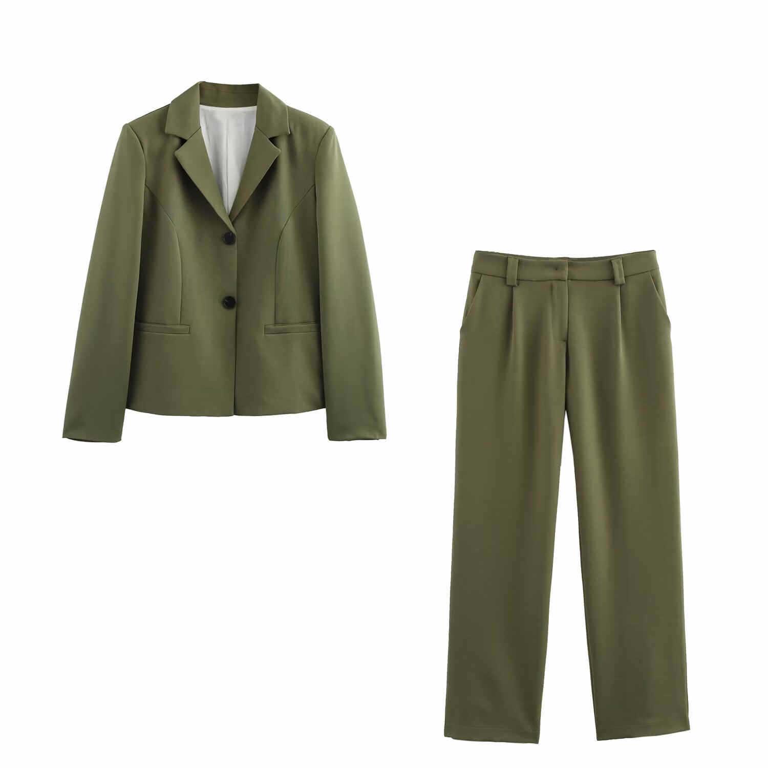 2025 Spring Women s Double-Button Lapel Suit with Pleated Pants Set Extra Small
2025 Spring Women s Double-Button Lapel Suit with Pleated Pants Set Extra Small