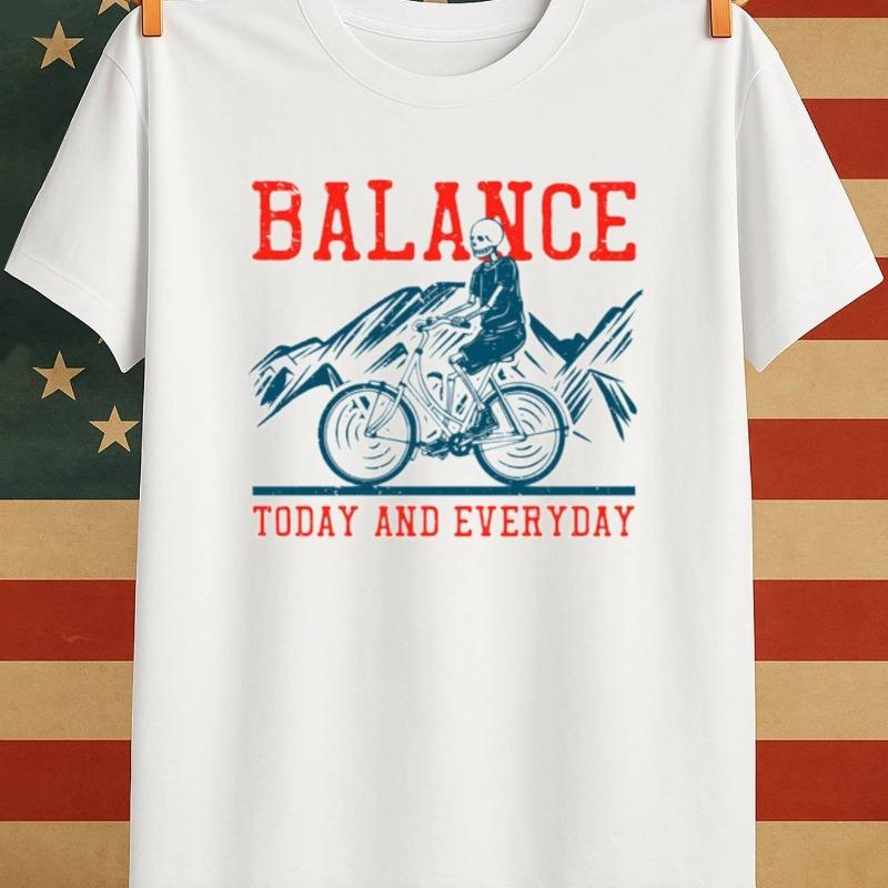 European sizes Men S Vintage Motorcycle & Balance Today Graphic T-Shirt - Casual Round Neck Short Sleeve Tee with Retro Motorcycle Design 4XL
European sizes Men S Vintage Motorcycle & Balance Today Graphic T-Shirt - Casual Round Neck Short Sleeve Tee with Retro Motorcycle Design 4XL