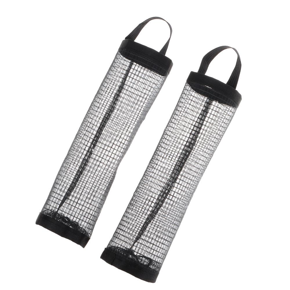 2Pcs Mesh Shopping Bag Holder Black Hanging Storage Bag Dispenser Trash Bag Holders Grocery Bag
2Pcs Mesh Shopping Bag Holder Black Hanging Storage Bag Dispenser Trash Bag Holders Grocery Bag