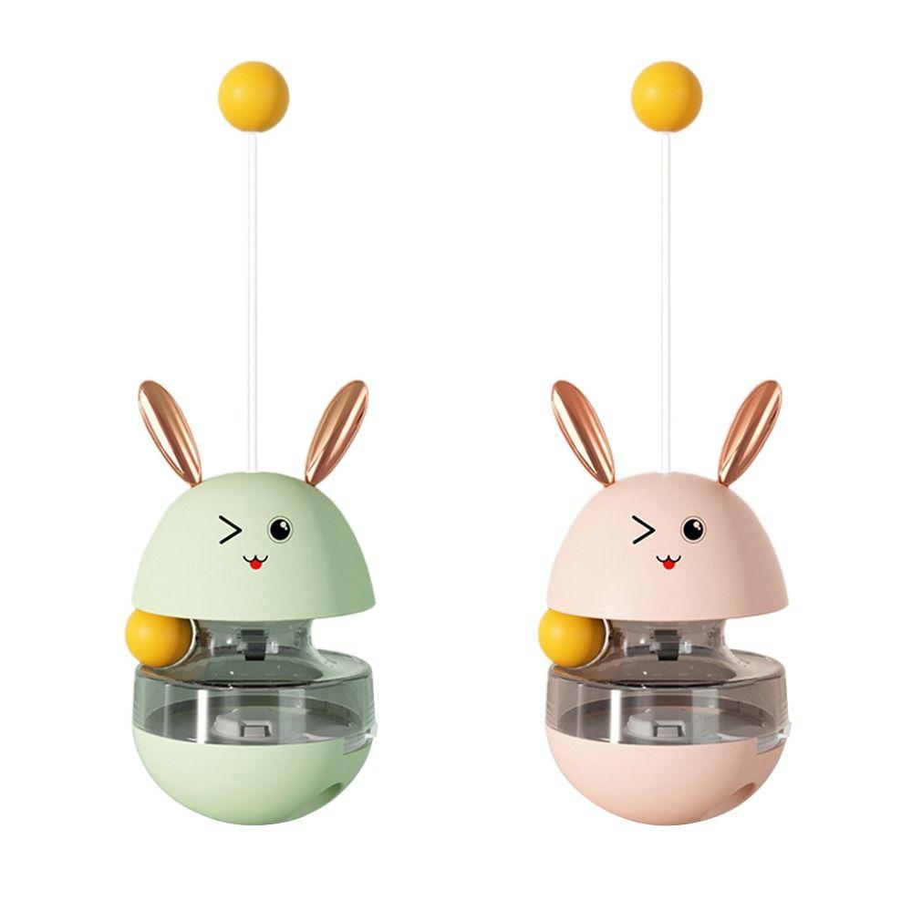 Funny Cat Leakage Food Ball Cute Rabbit Shape Food Feeder Dispenser Pet Supplies зелений
Funny Cat Leakage Food Ball Cute Rabbit Shape Food Feeder Dispenser Pet Supplies зелений