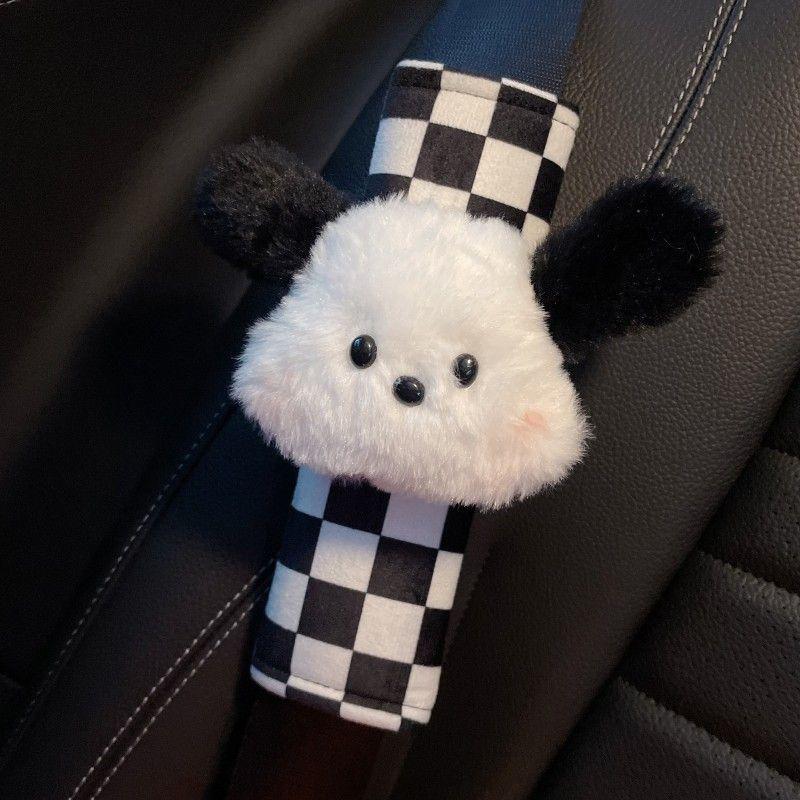 Cartoon Sanrio Car Seat Belt Cover Plush Pochacco Auto Seat Belt Shoulder Protector Pad Car Interior Accessories
Cartoon Sanrio Car Seat Belt Cover Plush Pochacco Auto Seat Belt Shoulder Protector Pad Car Interior Accessories