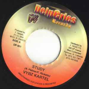 7inch Record VYBZ KARTEL - Study DP001 Delperies Recor 2004 Jamaica Reggae, Ska & Dub Used
7inch Record VYBZ KARTEL - Study DP001 Delperies Recor 2004 Jamaica Reggae, Ska & Dub Used