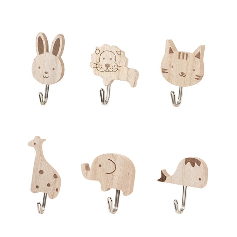 Wood Animal Hook for Kids Room Wall Decoration Sturdy Adhesive Hangers for Toy Hats Bags 1
Wood Animal Hook for Kids Room Wall Decoration Sturdy Adhesive Hangers for Toy Hats Bags 1