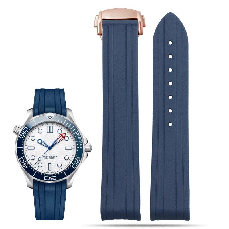 ONEДля Omega Seamaster 300 вигнутий силіконовий гумовий ремінець для годинника дайверський браслет 20 мм чорний синій зі складаною застібкоюMN 20x18mm
ONEДля Omega Seamaster 300 вигнутий силіконовий гумовий ремінець для годинника дайверський браслет 20 мм чорний синій зі складаною застібкоюMN 20x18mm