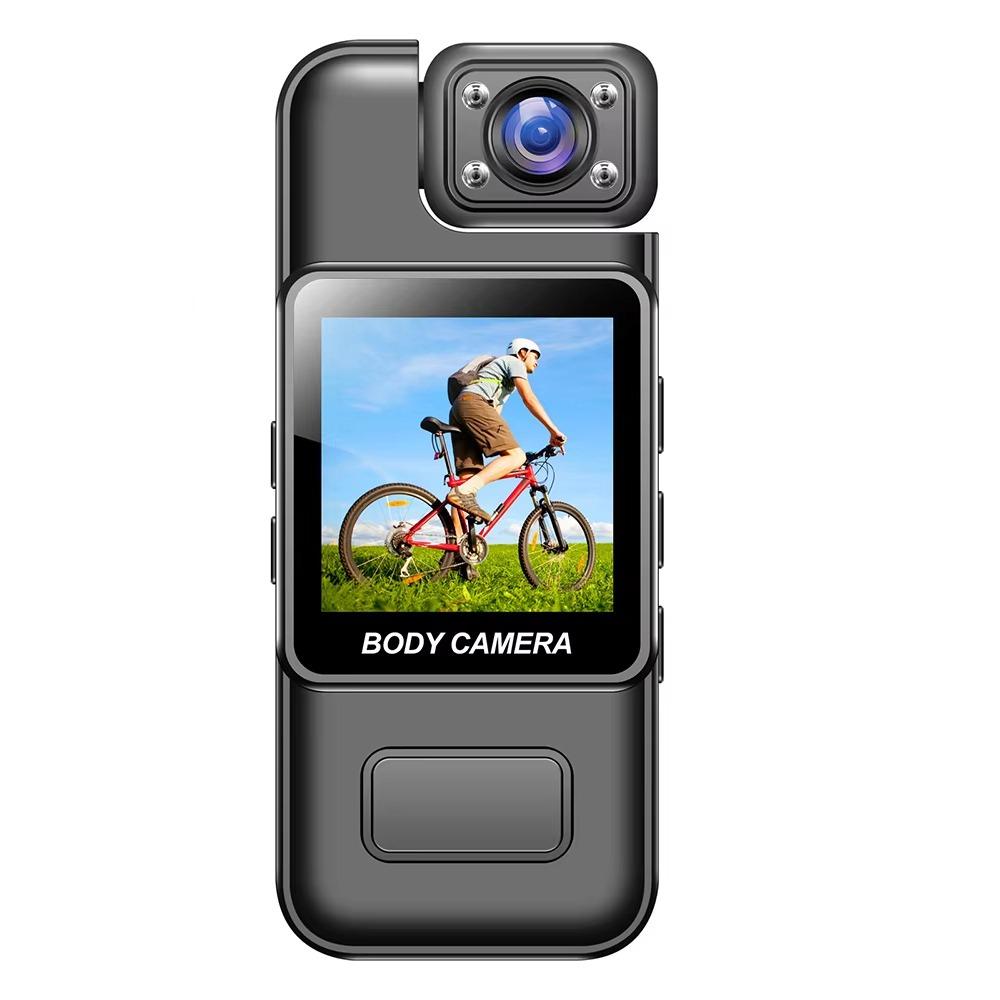 Міні-камера WiFi 1080P з поворотом на 180 градусів, HD камера з датчиком руху, кріплення на груди, для спорту та їзди With WiFi
Міні-камера WiFi 1080P з поворотом на 180 градусів, HD камера з датчиком руху, кріплення на груди, для спорту та їзди With WiFi