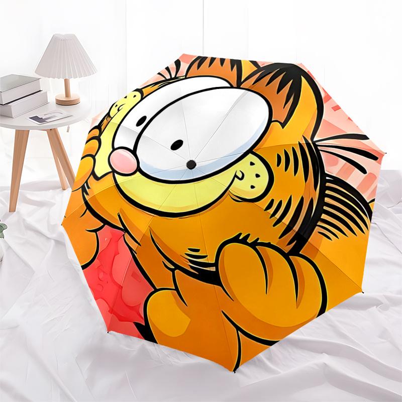 Garfield Outdoor Umbrella with Automatic Open/Closed Mechanism, Foldable Design, 8-Rib Iron Frame - Perfect Gift for Fans and Travelers01042
Garfield Outdoor Umbrella with Automatic Open/Closed Mechanism, Foldable Design, 8-Rib Iron Frame - Perfect Gift for Fans and Travelers01042