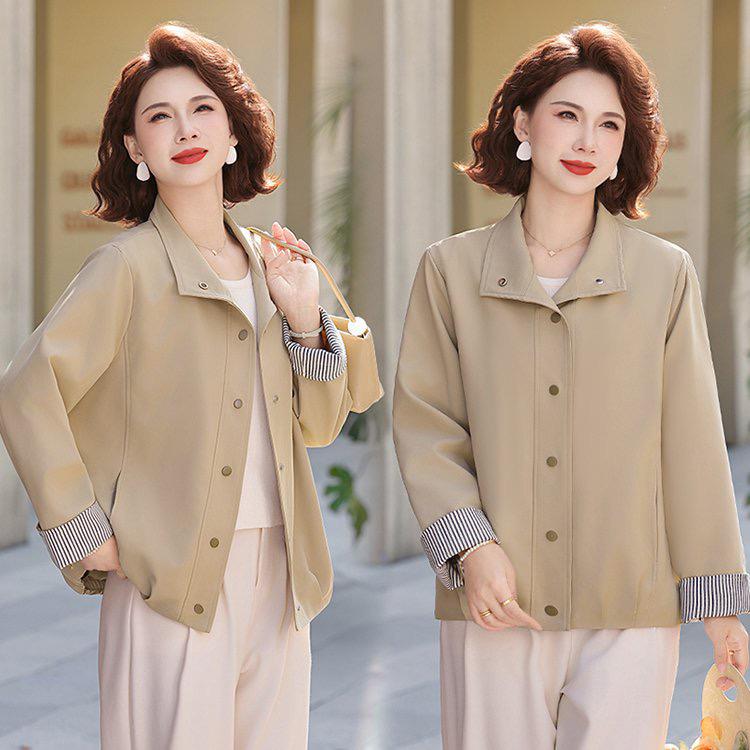 Stylish Spring Outerwear 2026: Lightweight, Versatile Top for Middle-Aged & Elderly Women 5XL (150-165 jin) хакі
Stylish Spring Outerwear 2026: Lightweight, Versatile Top for Middle-Aged & Elderly Women 5XL (150-165 jin) хакі