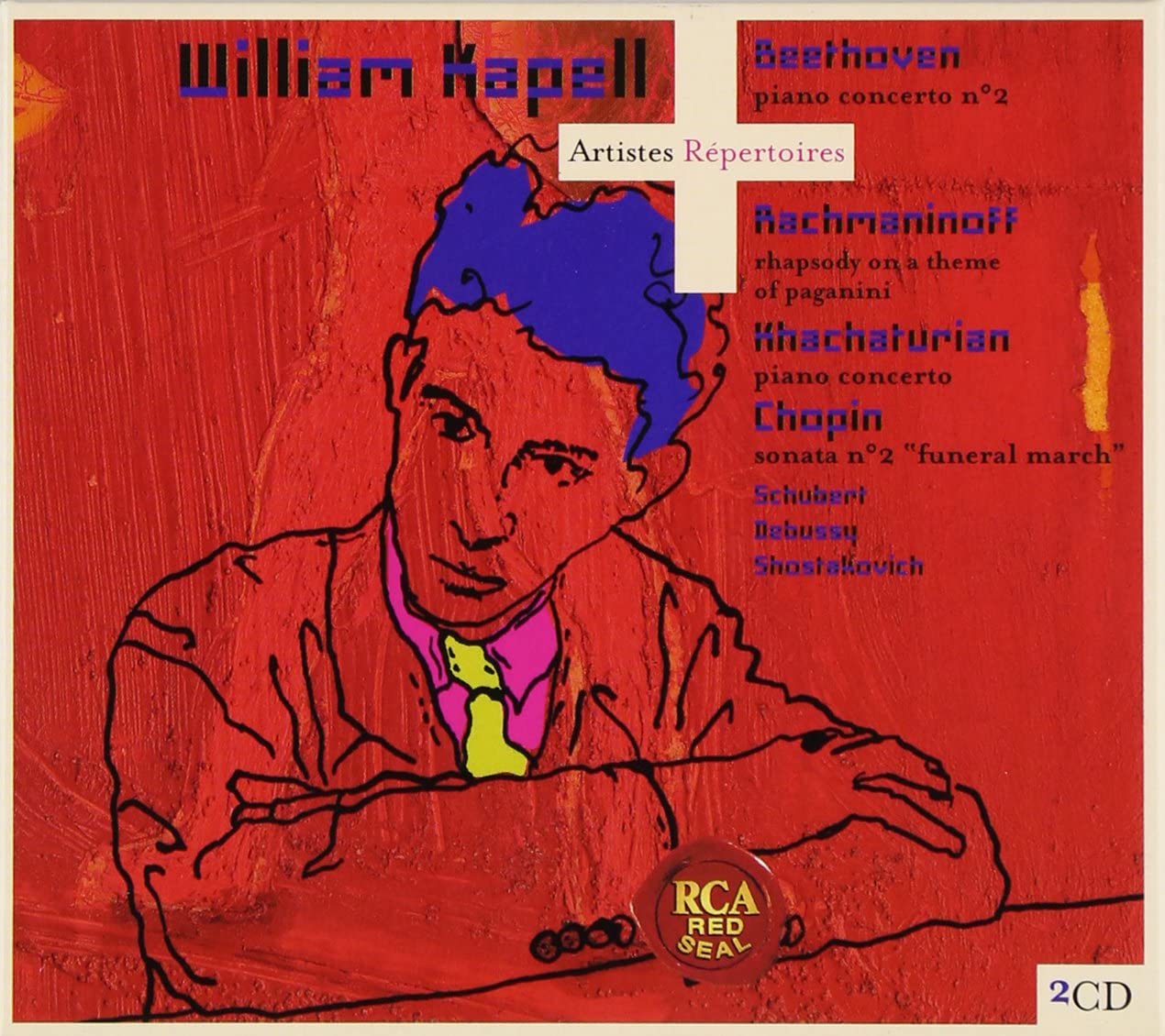 CD BEETHOVEN, DEBUSSY, KAPELL, GOLSCHM - Piano Concerto 2 / Children s Corne 74321845952 RCA Red Seal 2001 Europe Classical Used
CD BEETHOVEN, DEBUSSY, KAPELL, GOLSCHM - Piano Concerto 2 / Children s Corne 74321845952 RCA Red Seal 2001 Europe Classical Used