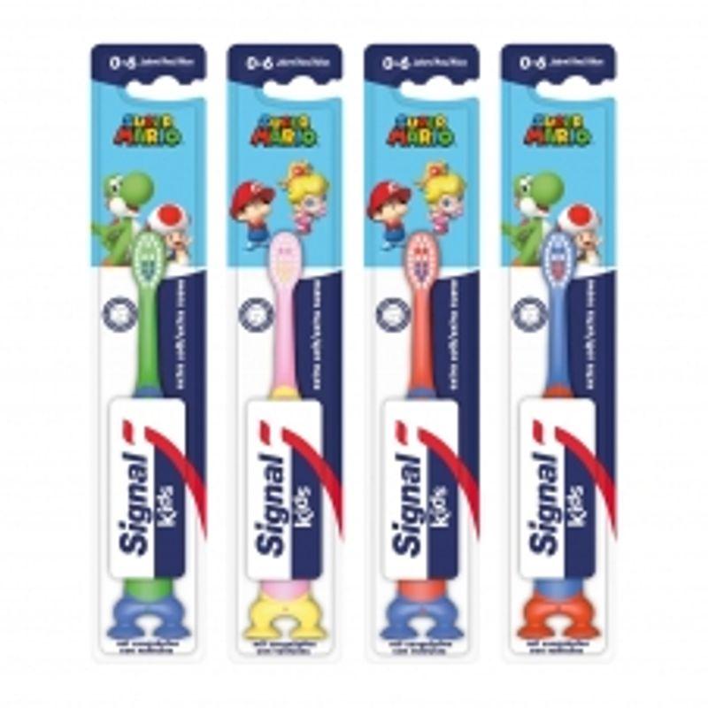 Signal Children s Toothbrush (1 pack) (for ages 0-6)
Signal Children s Toothbrush (1 pack) (for ages 0-6)