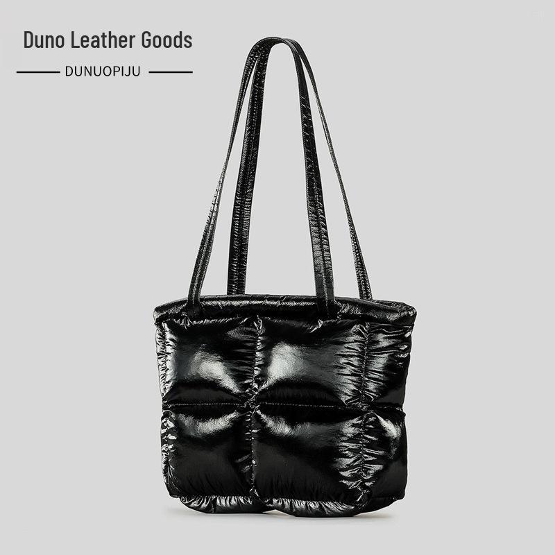 Chic Women s Space Cotton Grid Tote Bag - Large Capacity Puff Handbag чёрный
Chic Women s Space Cotton Grid Tote Bag - Large Capacity Puff Handbag чёрный