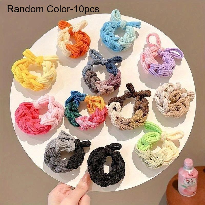 10pcs Colorful Woven Headband Durable Bow Headband Daily Wear Headband Korean High Elasticity Hair Accessoires
10pcs Colorful Woven Headband Durable Bow Headband Daily Wear Headband Korean High Elasticity Hair Accessoires