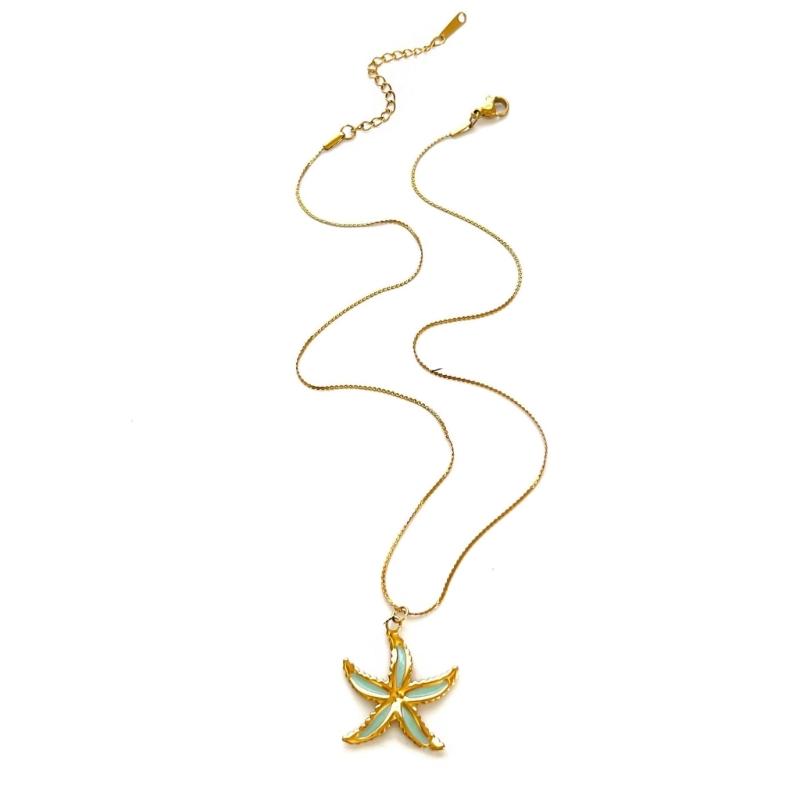 Romance Flower Charm Necklace Sturdy Stainless Steel Accessory for Layering Outfits
Romance Flower Charm Necklace Sturdy Stainless Steel Accessory for Layering Outfits