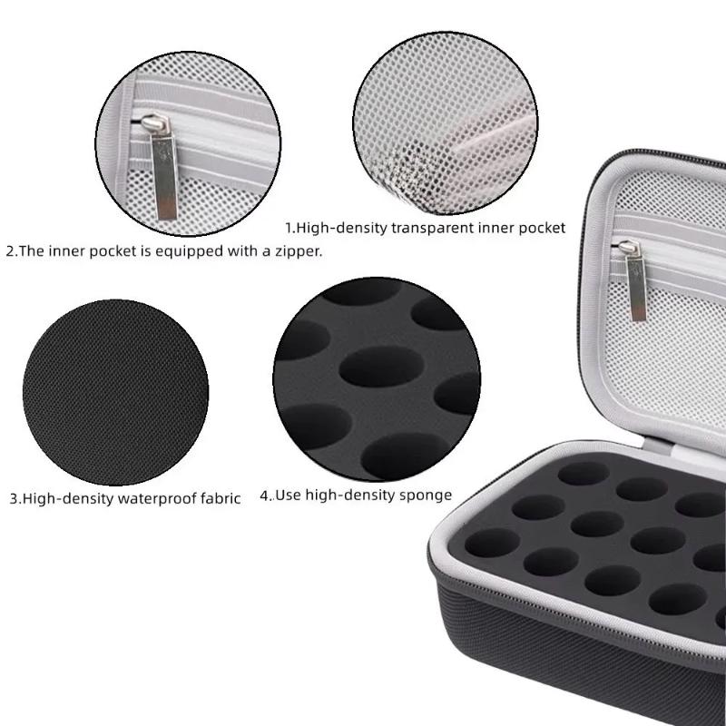 10Ml Insulin Vials Storage Case Resistant Waterproof Insulin Organizer Diabetics-Eva Large Capacity Insulin Vial Protector Wear 15 grids
10Ml Insulin Vials Storage Case Resistant Waterproof Insulin Organizer Diabetics-Eva Large Capacity Insulin Vial Protector Wear 15 grids