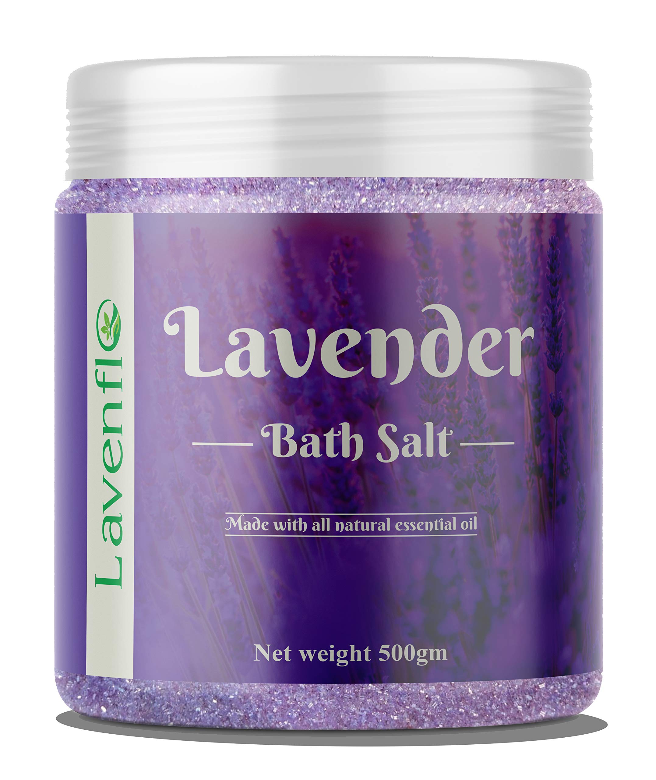 Lavenflo Epsom Salt Infused With Lavender Essential Oil For Bath, Foot, Sleep, Muscle Relief & Refreshing Body (Lavender Bath Salt) (500GM)
Lavenflo Epsom Salt Infused With Lavender Essential Oil For Bath, Foot, Sleep, Muscle Relief & Refreshing Body (Lavender Bath Salt) (500GM)