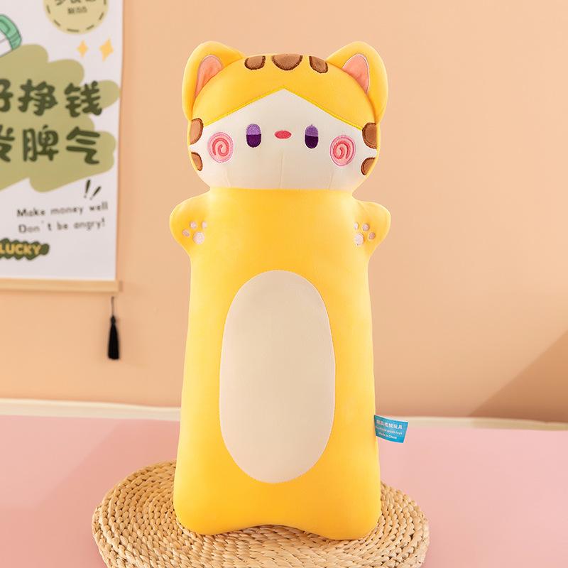 Cute nap pillow cat plush doll doll birthday gift for boys and girls rag doll long cat cushion 50cm~0.45kg жёлтый
Cute nap pillow cat plush doll doll birthday gift for boys and girls rag doll long cat cushion 50cm~0.45kg жёлтый