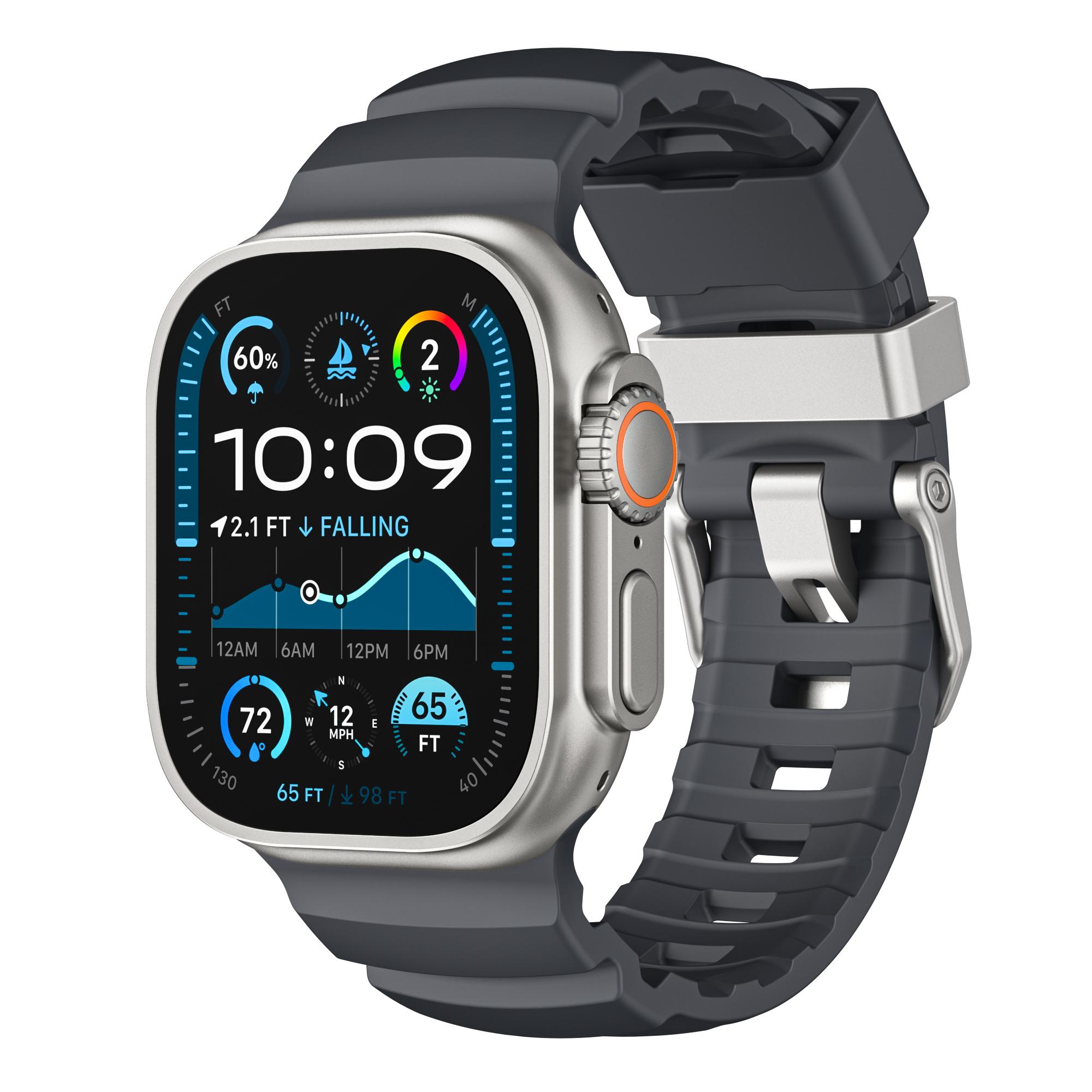 Fluorubber Band For Apple Watch Series 10 Ultra 9 8 7 SE 6 5 4 3 2 1 46mm 49mm 45mm 44mm 42mm Watch Straps Orange/Silver Buckle
Fluorubber Band For Apple Watch Series 10 Ultra 9 8 7 SE 6 5 4 3 2 1 46mm 49mm 45mm 44mm 42mm Watch Straps Orange/Silver Buckle