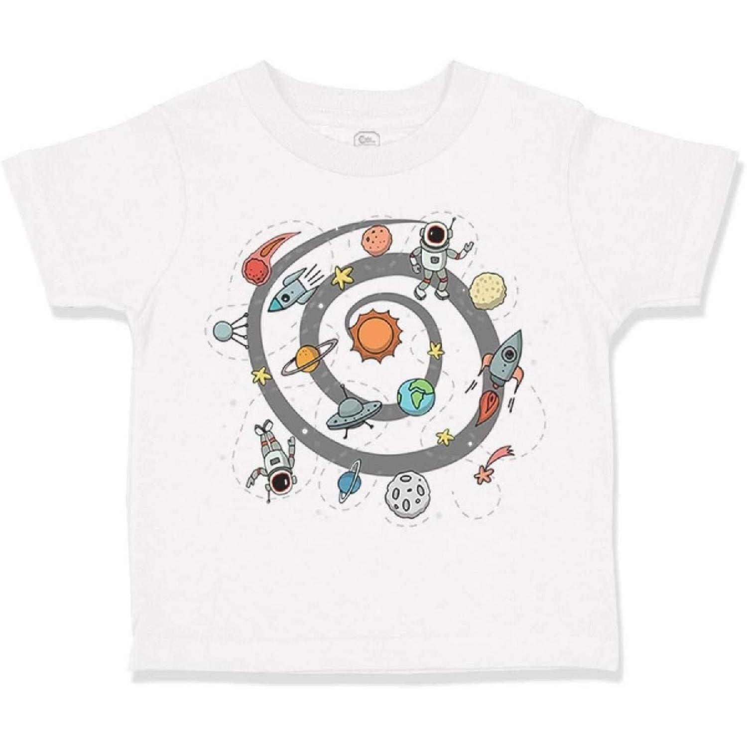 Custom Toddler T-Shirt Space Ship Rocket Style B Cotton Boy & Girl Clothes Funny Graphic Tee A White Design Only 6 Months XXXXXL білий
Custom Toddler T-Shirt Space Ship Rocket Style B Cotton Boy & Girl Clothes Funny Graphic Tee A White Design Only 6 Months XXXXXL білий