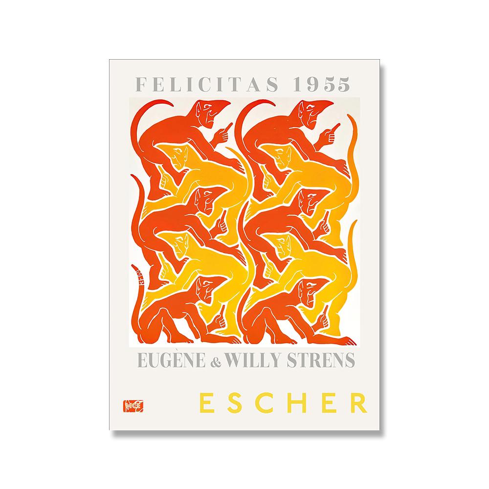 MC. Escher Surreal Art Exhibition Abstract Poster Canvas Print Artwork Canvas Painting Wall Art Picture for Room Home Decor 40x50cm No Framed
MC. Escher Surreal Art Exhibition Abstract Poster Canvas Print Artwork Canvas Painting Wall Art Picture for Room Home Decor 40x50cm No Framed