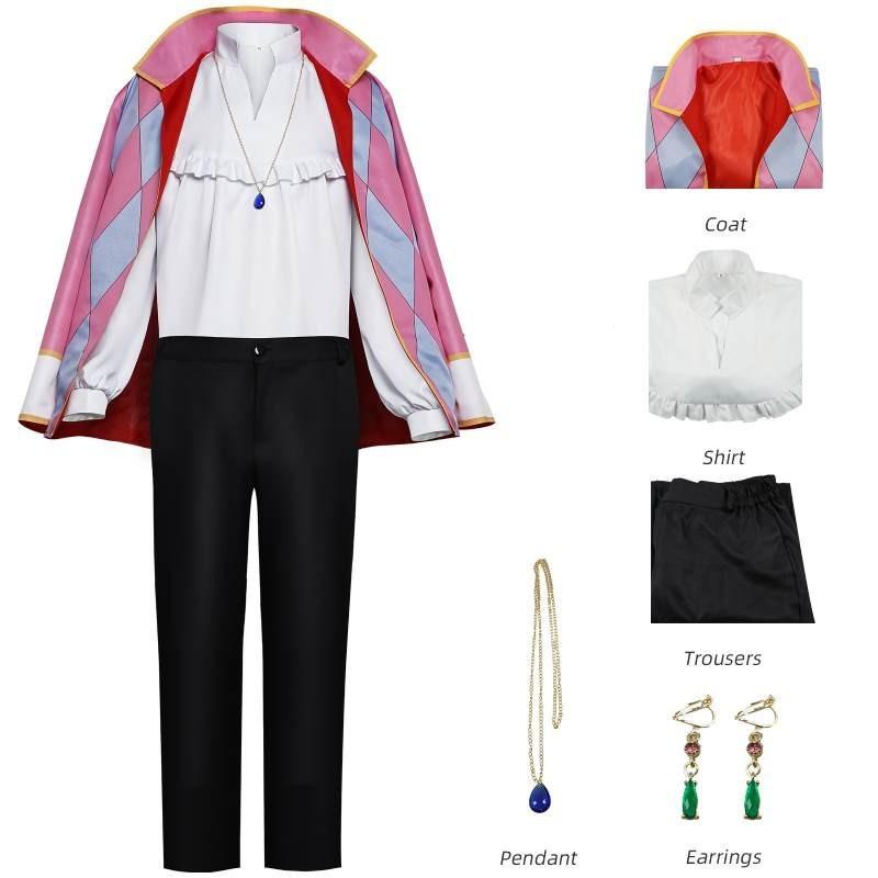 Ходячий замок Косплей Костюм Анимация Мультяшный персонаж Вечеринка на Хэллоуин XL
Ходячий замок Косплей Костюм Анимация Мультяшный персонаж Вечеринка на Хэллоуин XL