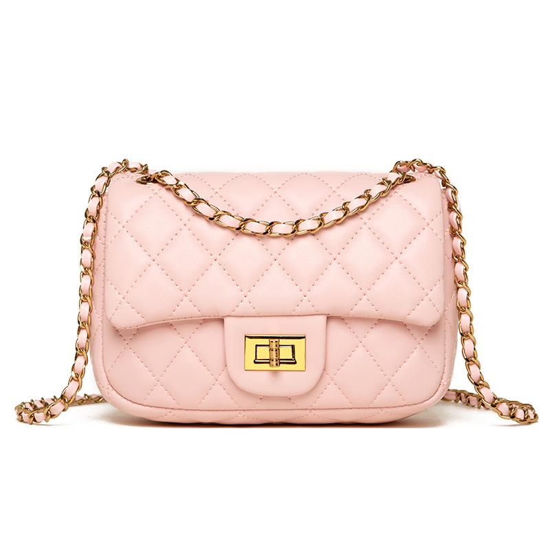 Кожаная женская сумка, сумка Xiaoxiangfeng, квадратная сумка Fat Man Rhombus Chain, маленькая сумка на одно плечо Oblique Span. розовый
Кожаная женская сумка, сумка Xiaoxiangfeng, квадратная сумка Fat Man Rhombus Chain, маленькая сумка на одно плечо Oblique Span. розовый