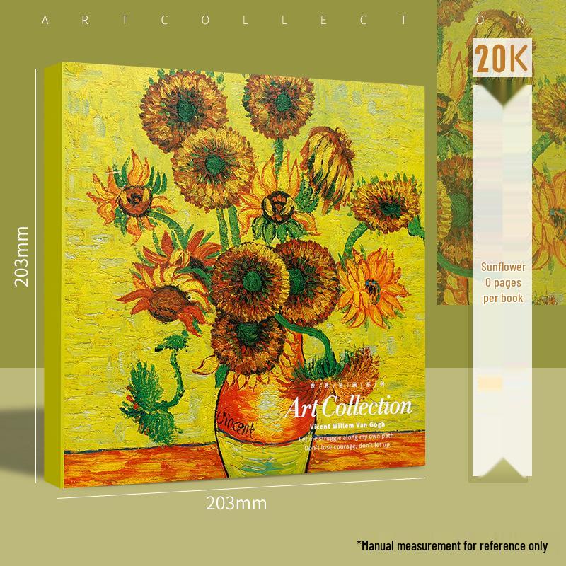 Van Gogh Thickened Sketchbook: 20k Blank Pages for Art Students and Hand Drawing
Van Gogh Thickened Sketchbook: 20k Blank Pages for Art Students and Hand Drawing