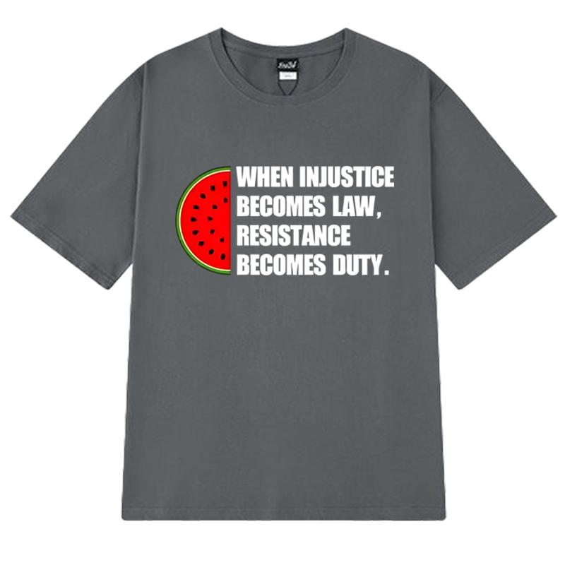 2025 New Summer When Injustice Becomes Law Harajuku Short Sleeve Tshirts Unisex Fashion Oversized Tops Men Women Cotton T Shirt 4XL
2025 New Summer When Injustice Becomes Law Harajuku Short Sleeve Tshirts Unisex Fashion Oversized Tops Men Women Cotton T Shirt 4XL