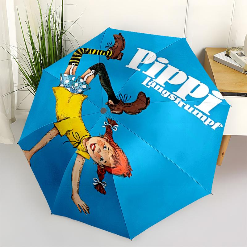 Pippi Longstocking Themed Travel Umbrella-8 Ribs Automatic Opening and Closing, Portable Folding Design, Compact and Stylish Umbrella Suitab
Pippi Longstocking Themed Travel Umbrella-8 Ribs Automatic Opening and Closing, Portable Folding Design, Compact and Stylish Umbrella Suitab