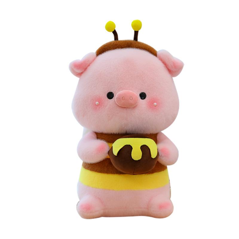 Bee pig plush toy doll soothing doll new large Internet celebrity with the same doll throw pillow cute 35cm 0.4kg
Bee pig plush toy doll soothing doll new large Internet celebrity with the same doll throw pillow cute 35cm 0.4kg