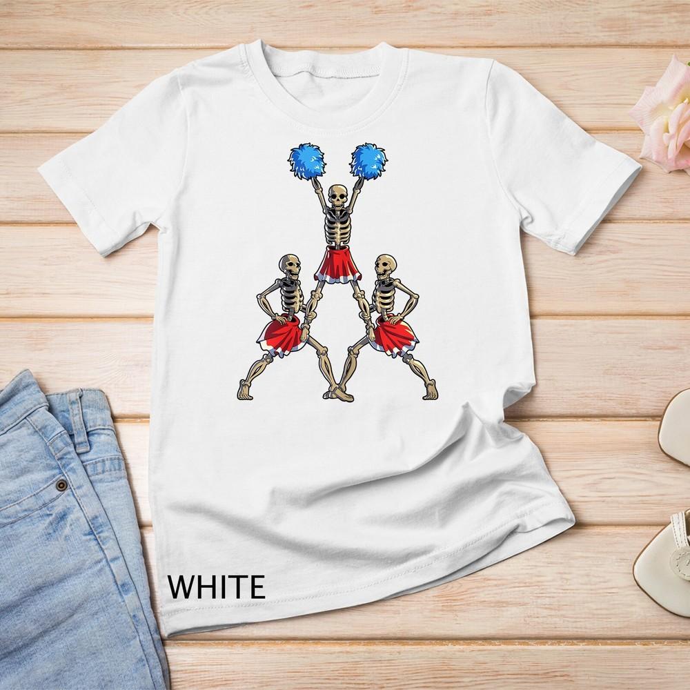 Cheerleading Skeleton Halloween Cheer Skeleton Cheerleader Unisex T-shirt 2XL
Cheerleading Skeleton Halloween Cheer Skeleton Cheerleader Unisex T-shirt 2XL
