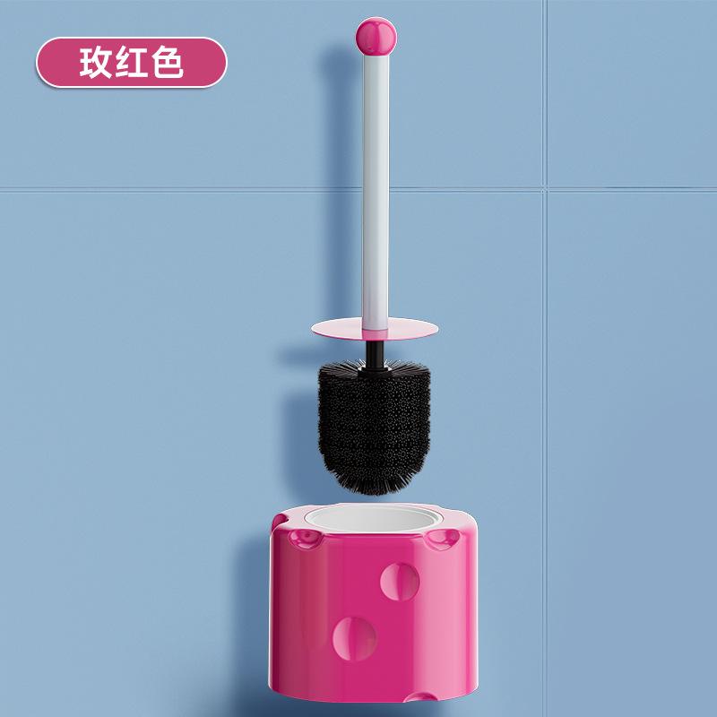 Toilet Brush Rack Set, Bathroom Household No Dead Ends, No Punching Wall-mounted Toilet Cleaning Utensils Storage Rack
Toilet Brush Rack Set, Bathroom Household No Dead Ends, No Punching Wall-mounted Toilet Cleaning Utensils Storage Rack
