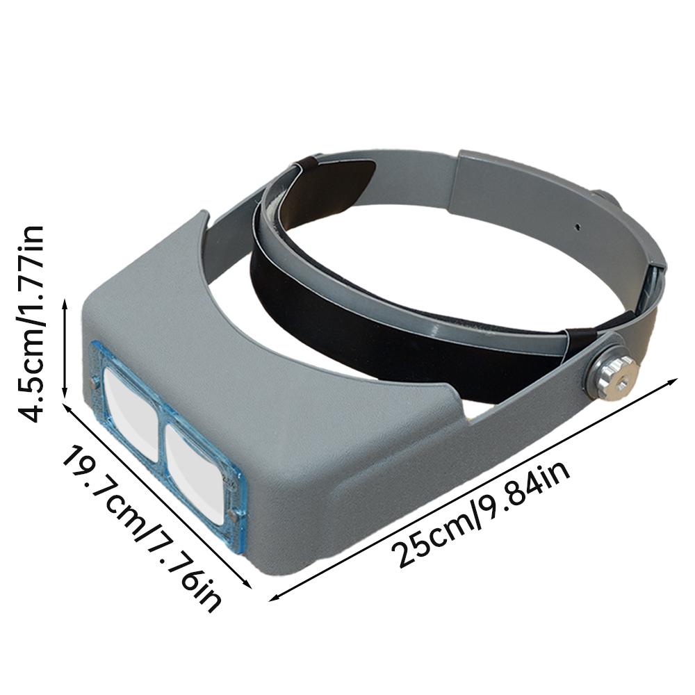 1.5X2X2.5X3.5X Head Wearing Magnifier Optivisor Eye Loupe 4 Lens Magnifier For Watch Repair Jewelry Making Welding Tool
1.5X2X2.5X3.5X Head Wearing Magnifier Optivisor Eye Loupe 4 Lens Magnifier For Watch Repair Jewelry Making Welding Tool