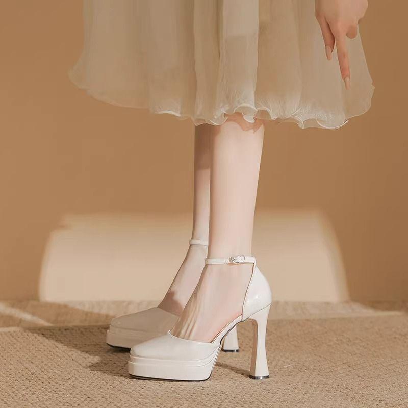 2024 весна и лето новые туфли Мэри Джейн на высоком каблуке свадебные туфли водонепроницаемые сексуальные босоножки Барби на очень высоком каблуке маленькие женские 40
2024 весна и лето новые туфли Мэри Джейн на высоком каблуке свадебные туфли водонепроницаемые сексуальные босоножки Барби на очень высоком каблуке маленькие женские 40