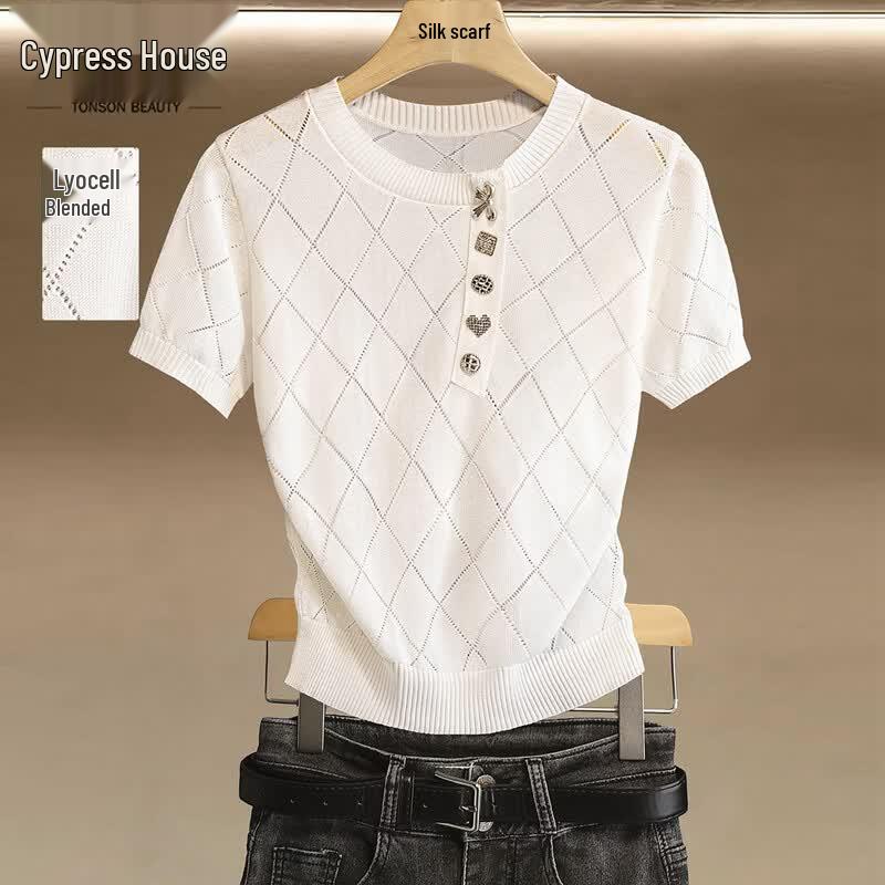 Women s Lyocell Round Neck Short Sleeve T-Shirt One Size
Women s Lyocell Round Neck Short Sleeve T-Shirt One Size