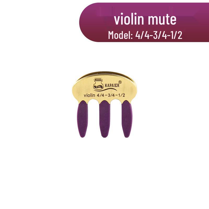 KPE Violin, Viola, & Cello Metal Practice Mute – Volume Reducer
KPE Violin, Viola, & Cello Metal Practice Mute – Volume Reducer