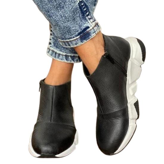 Широко применяемые женские ботинки. Нескользящие отличные женские повседневные короткие зимние ботинки. 36 чёрный
Широко применяемые женские ботинки. Нескользящие отличные женские повседневные короткие зимние ботинки. 36 чёрный