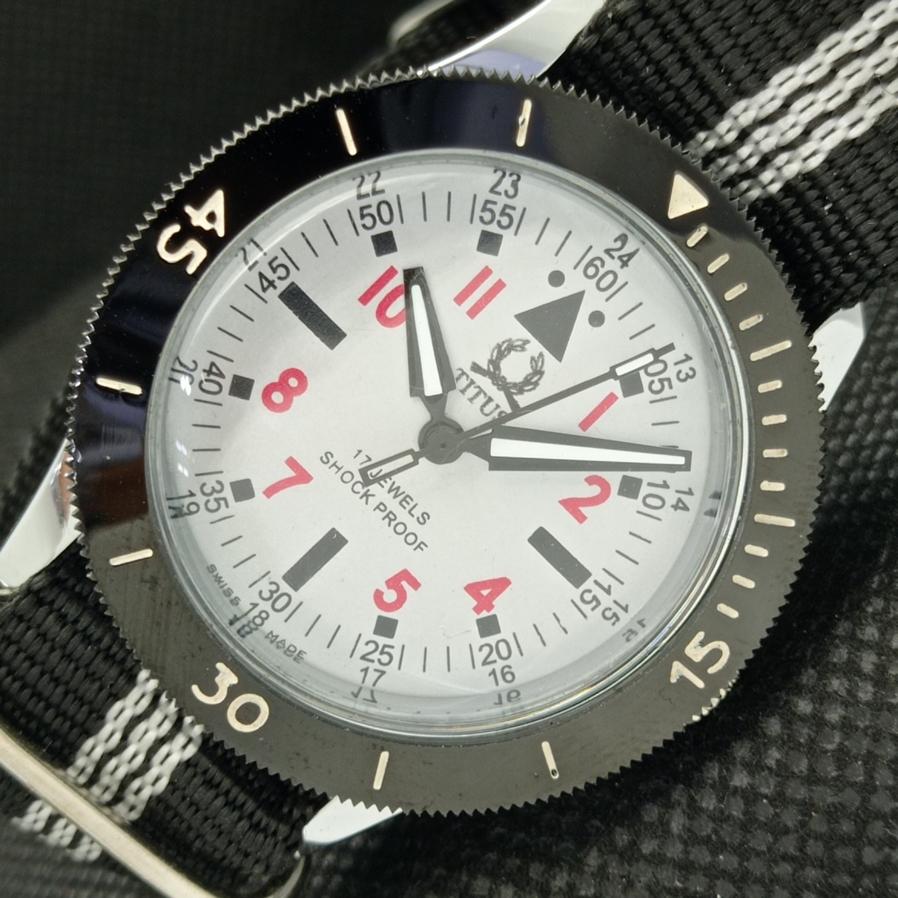 40 ММ ВОССТАНОВЛЕННЫЕ ШВЕЙЦАРСКИЕ МУЖСКИЕ ЧАСЫ TITUS С ПОВОРОТНЫМ БЕЗЕЛЕМ И БЕЛЫМ ЦИФЕРБЛАТОМ a425628-2 R1028-a425628 
40 ММ ВОССТАНОВЛЕННЫЕ ШВЕЙЦАРСКИЕ МУЖСКИЕ ЧАСЫ TITUS С ПОВОРОТНЫМ БЕЗЕЛЕМ И БЕЛЫМ ЦИФЕРБЛАТОМ a425628-2 R1028-a425628