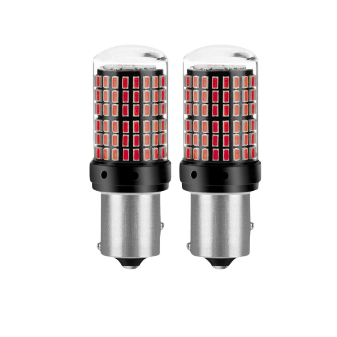 P21/BAY15D 1157 Світлодіодна лампа заднього/гальмівного світла, 144 SMD, 12 В, подвійна функція, 15° зсувний штифт, жовтий/білий/червоний, підходить для Toyota, Honda, Ford, Chevrolet 1157, 2-Pack червоний
P21/BAY15D 1157 Світлодіодна лампа заднього/гальмівного світла, 144 SMD, 12 В, подвійна функція, 15° зсувний штифт, жовтий/білий/червоний, підходить для Toyota, Honda, Ford, Chevrolet 1157, 2-Pack червоний